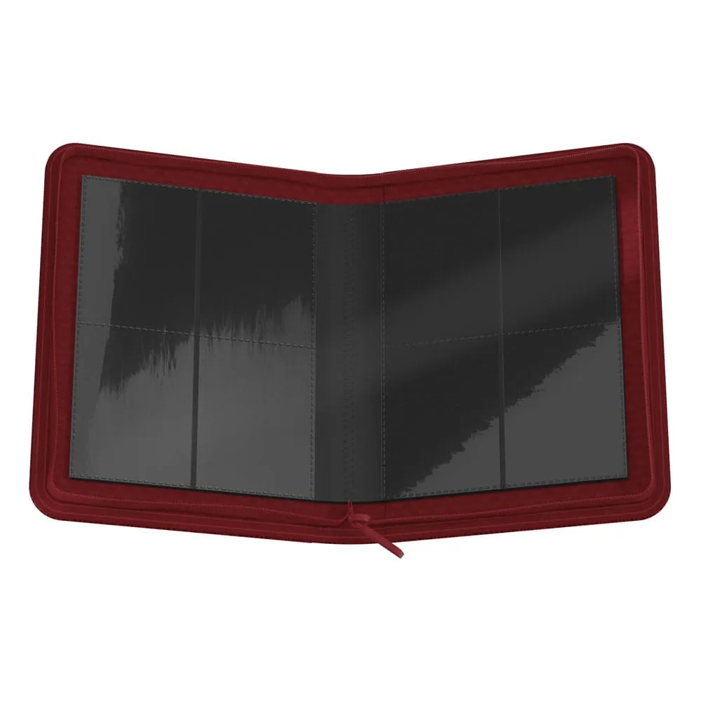 Ultimate Guard Zipfolio 8-Pocket Xenoskin (160 double-sleeved cards) Magic: The Gathering | Avatar: The Last Airbender - Red Mana